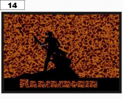 Rammstein Logo 9787 - Small Printed Patch