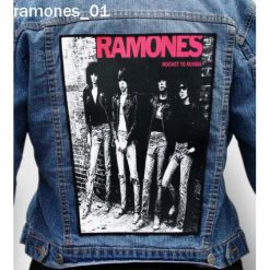 Ramones 01 - Photo Quality Printed Back Patch