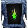 Rasta Reggae 24 - Photo Quality Printed Back Patch