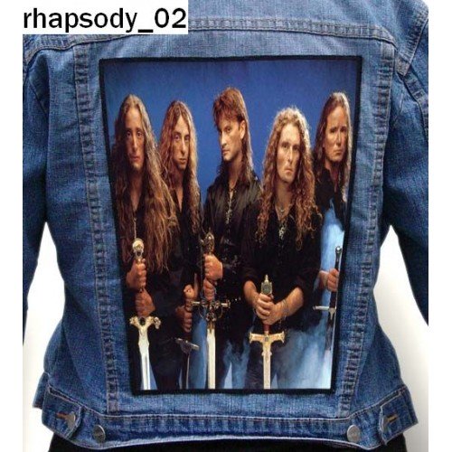 Rhapsody 02 - Photo Quality Printed Back Patch