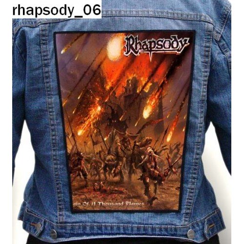 Rhapsody 06 - Photo Quality Printed Back Patch