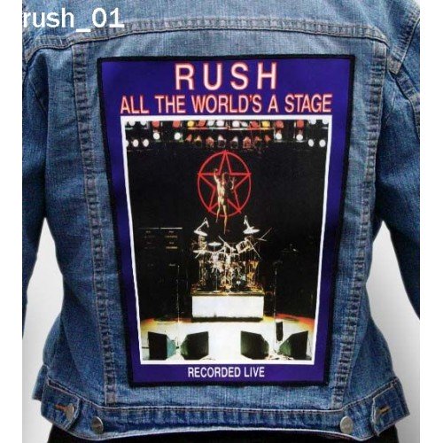 Rush 01 - Photo Quality Printed Back Patch