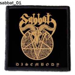 Sabbat 01 - Small Printed Patch