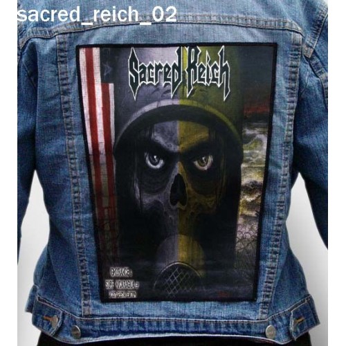 Sacred Reich 02 - Photo Quality Printed Back Patch