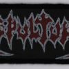Sepultura Logo2 - Small Printed Patch