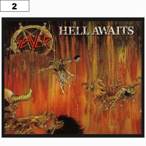 Slayer Hell Awa 9913 - Small Printed Patch