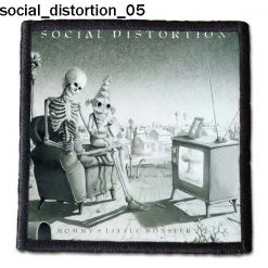 Social Distortion 05 - Small Printed Patch