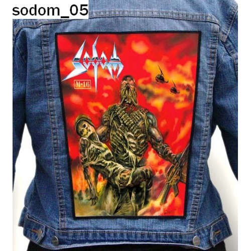 Sodom 05 - Photo Quality Printed Back Patch