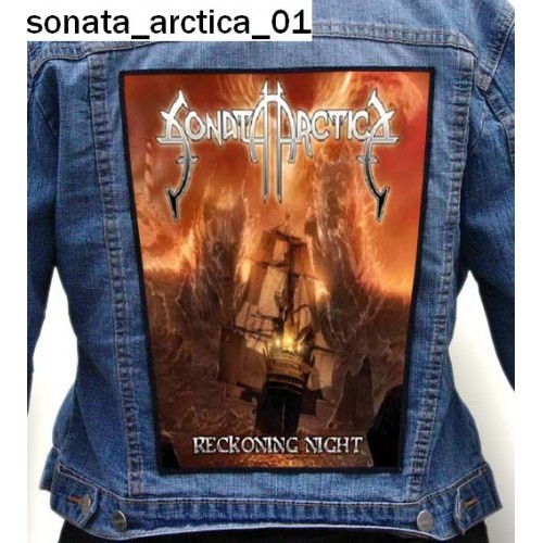 Sonata Arctica 01 - Photo Quality Printed Back Patch
