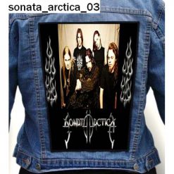 Sonata Arctica 03 - Photo Quality Printed Back Patch