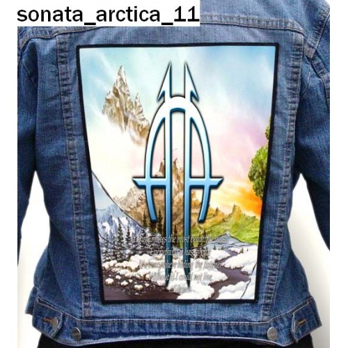 Sonata Arctica 11 - Photo Quality Printed Back Patch