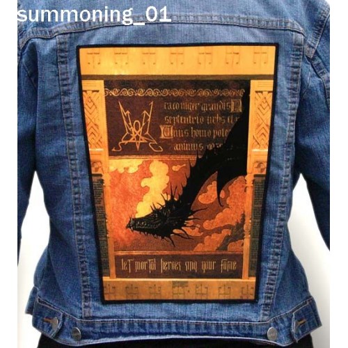 Summoning 01 - Photo Quality Printed Back Patch