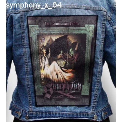 Symphony X 04 - Photo Quality Printed Back Patch