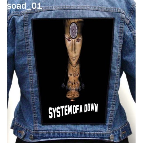 System Of A Down 01 - Photo Quality Printed Back Patch