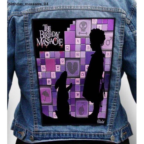 The Birthday Massacre 04 - Photo Quality Printed Back Patch