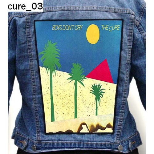 The Cure 03 - Photo Quality Printed Back Patch