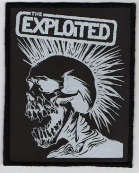 The Exploited Logo - Small Printed Patch
