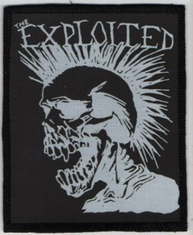 The Exploited Logo2 - Small Printed Patch