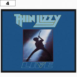Thin Lizzy Liv 9991 - Small Printed Patch