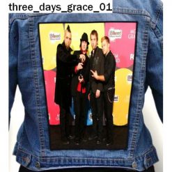 Three Days Grace 01 - Photo Quality Printed Back Patch