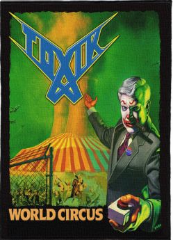 Toxik Wc - Monster Size Printed Back Patch (30x41cm - 11.7x 16.1inch)