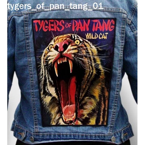 Tygers Of Pan Tang 01 - Photo Quality Printed Back Patch