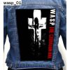 Wasp 01 - Photo Quality Printed Back Patch