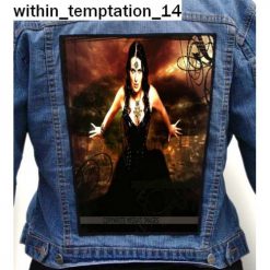 Within Temptation 14 - Photo Quality Printed Back Patch