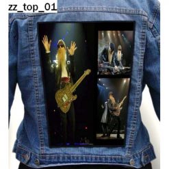Zz Top 01 - Photo Quality Printed Back Patch