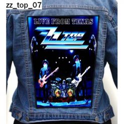 Zz Top 07 - Photo Quality Printed Back Patch