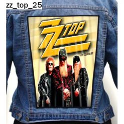 Zz Top 25 - Photo Quality Printed Back Patch