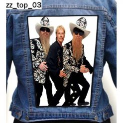 Zz Top 03 - Photo Quality Printed Back Patch