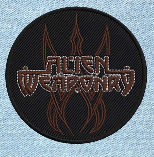 Alien Weaponr - Small Embroidery Patch