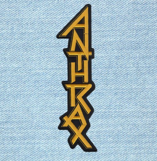 Anthrax - Small Embroidery Patch