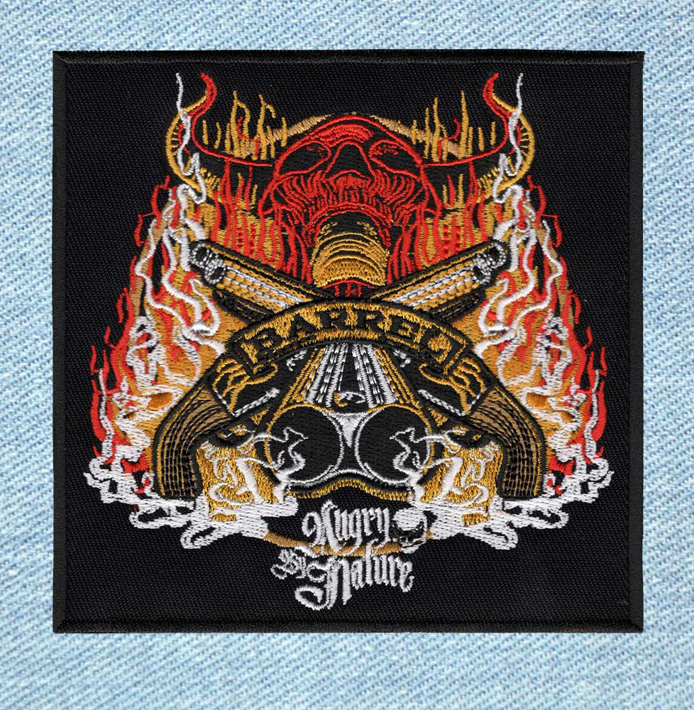 Barrel - Small Embroidery Patch