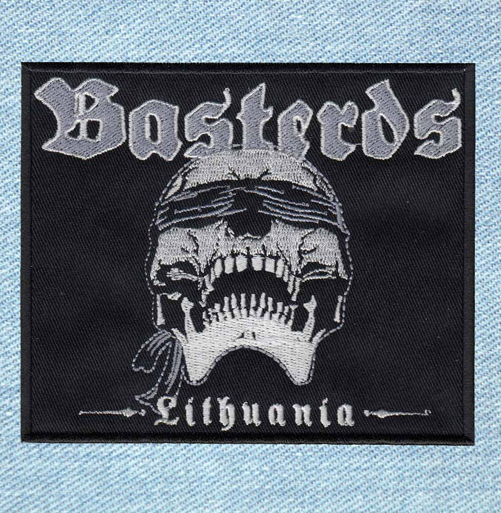 Basterds Skull - Small Embroidery Patch