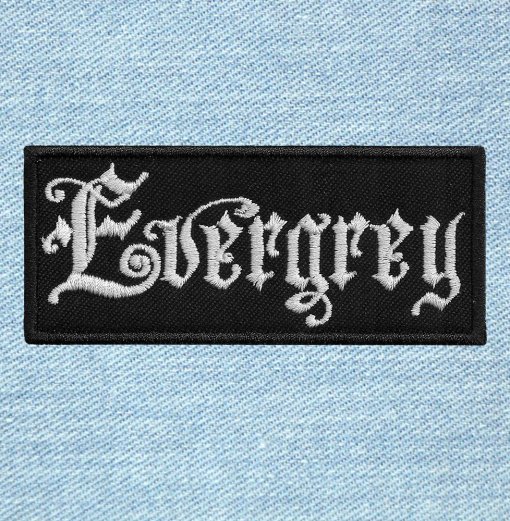 Evergrey - Small Embroidery Patch