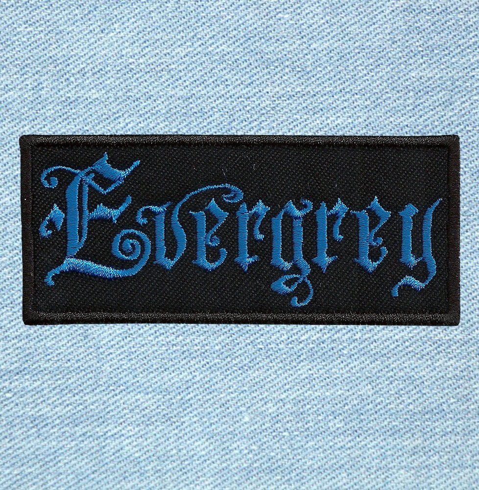 Evergrey - Small Embroidery Patch