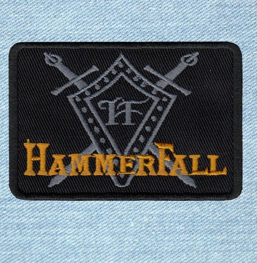 Hammerfall - Small Embroidery Patch