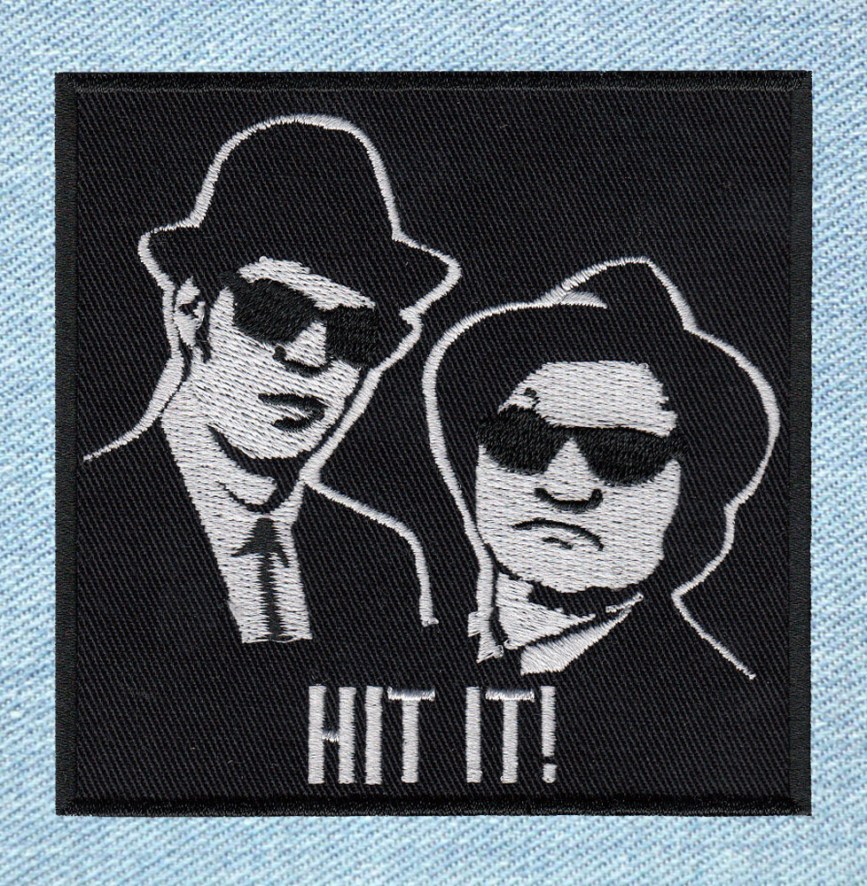Hit It - Small Embroidery Patch