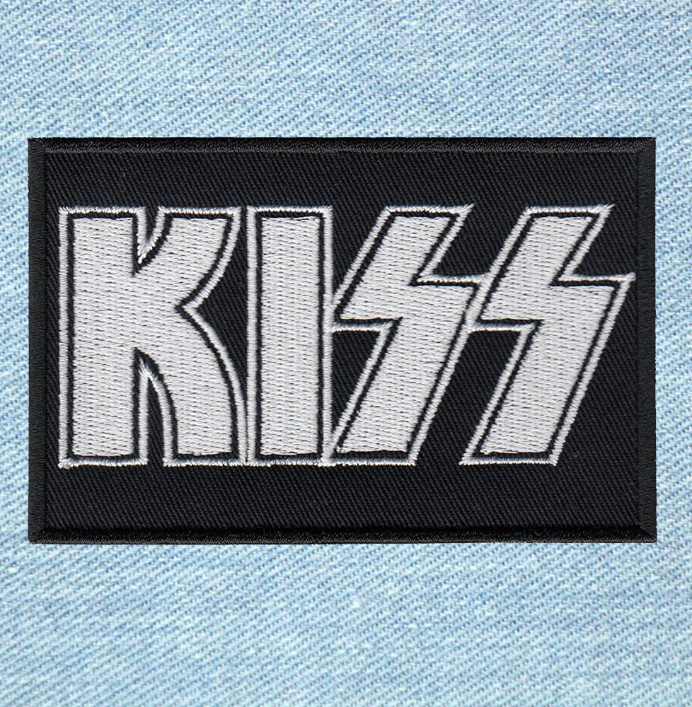 Kiss - Small Embroidery Patch