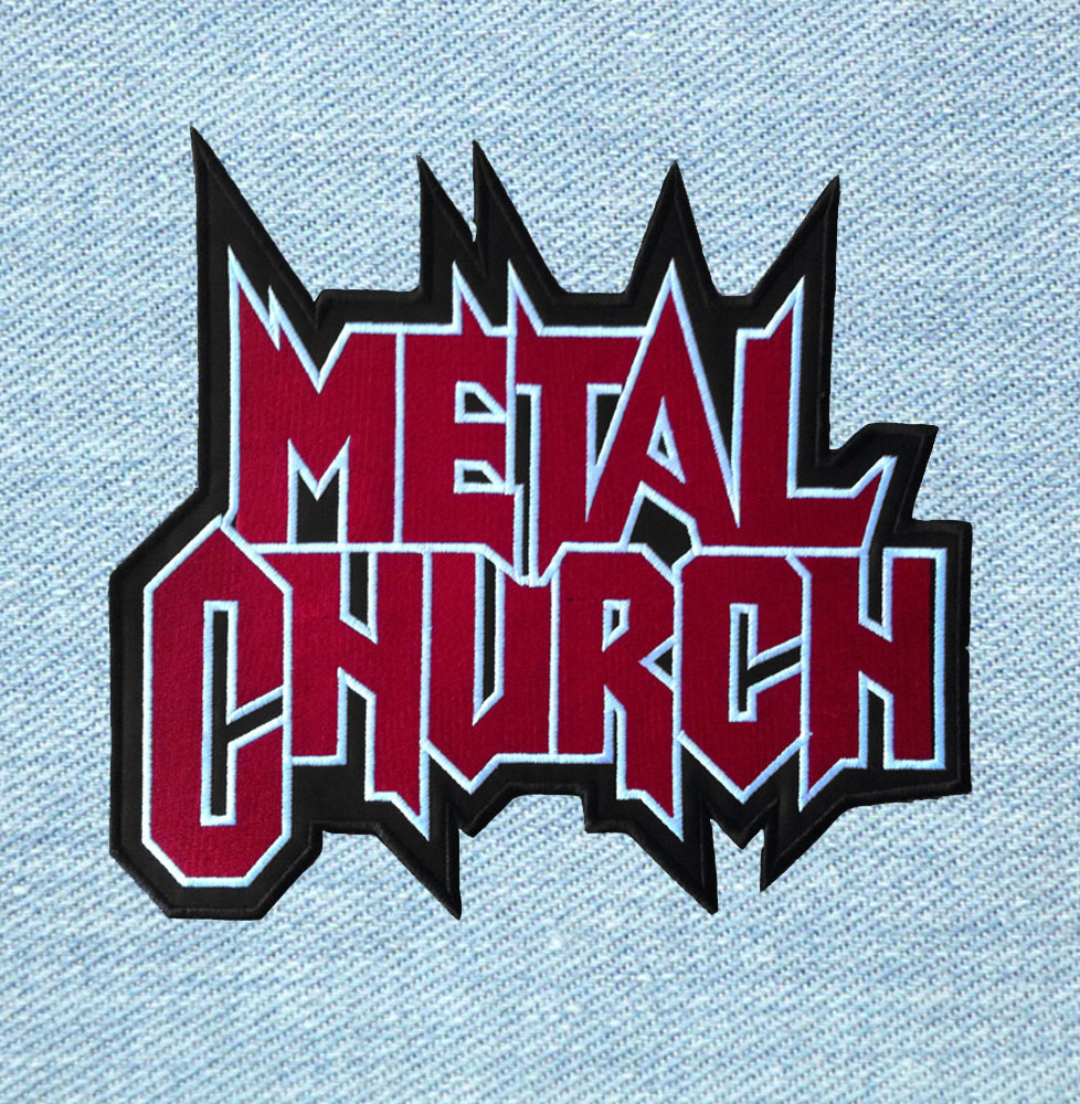 Metal Church - Small Embroidery Patch