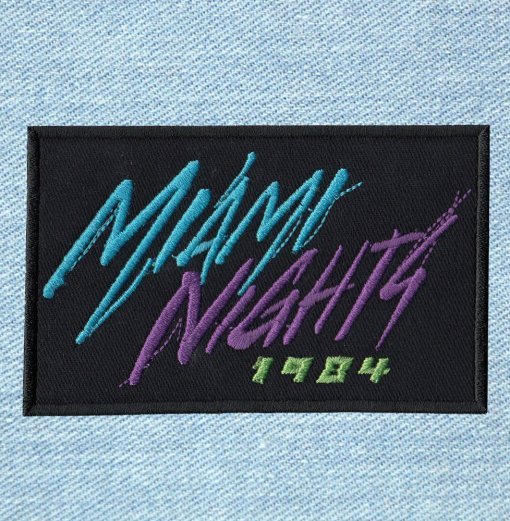 Miami Nights - Small Embroidery Patch