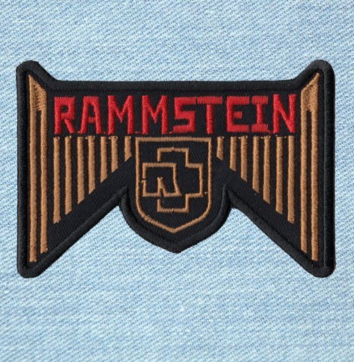 Rammstein - Small Embroidery Patch