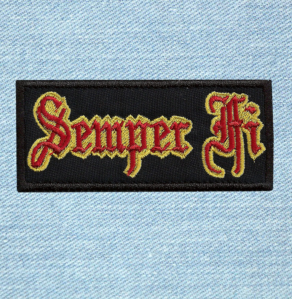 Semper Fi - Small Embroidery Patch