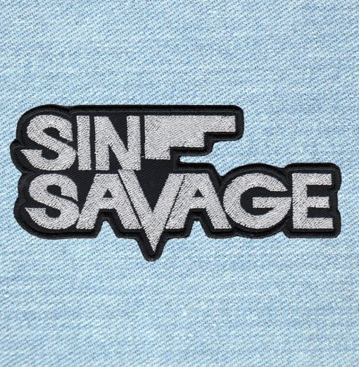 Sin Savage - Small Embroidery Patch