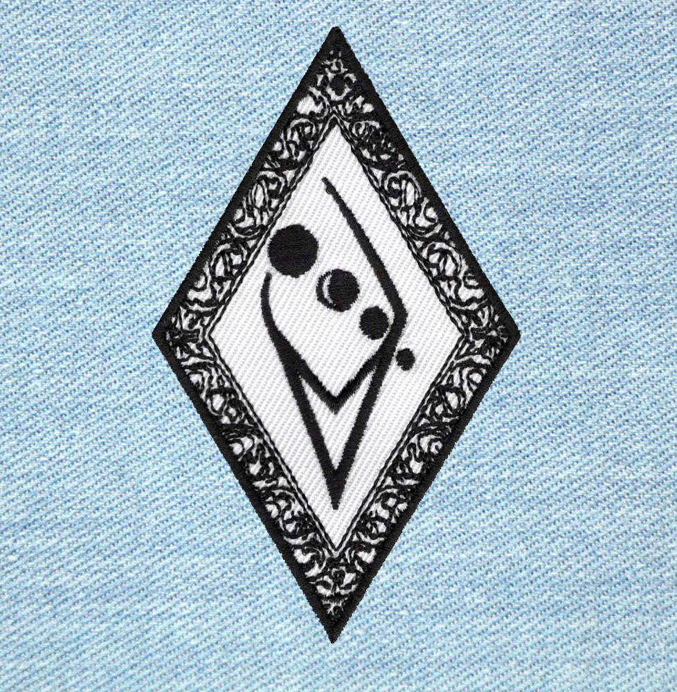 V - Small Embroidery Patch