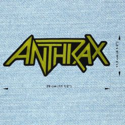 Anthrax - Big Embroidery Patch