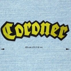 Coroner - Big Embroidery Patch