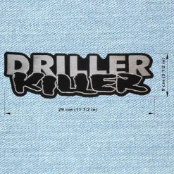 Driller Killer - Big Embroidery Patch